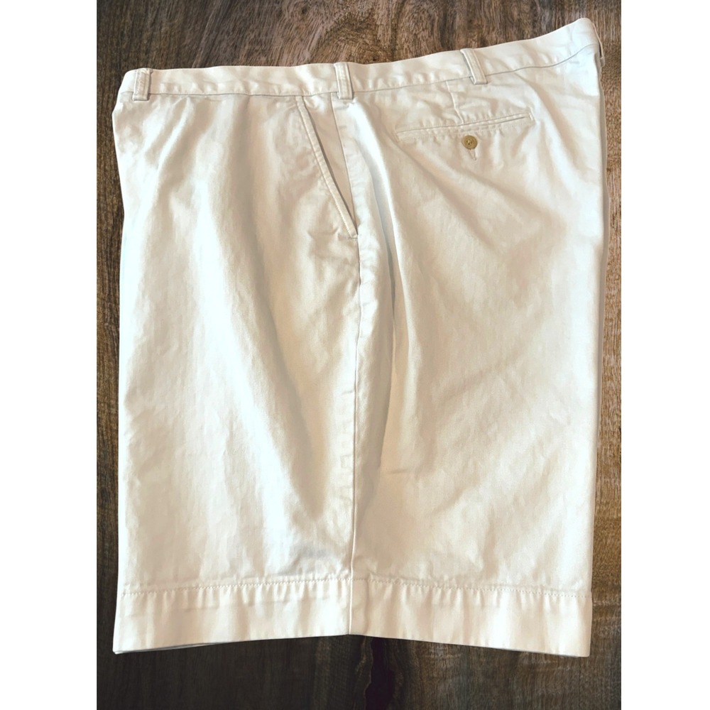 Polo Ralph Lauren Men's 42x9 Classic Cotton Chino Shorts White Preppy Summer - Picture 3 of 9